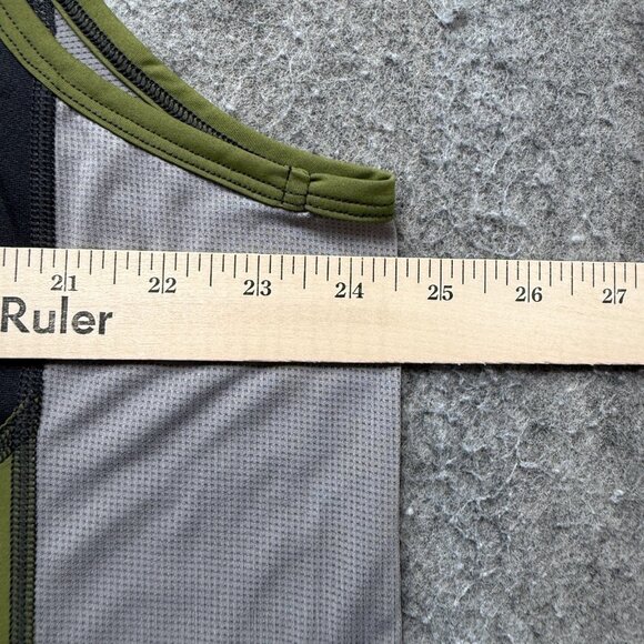 5.11 Tactical Tank Top Men 2XL Green Black Gray Colorblock Performance - Picture 10 of 12